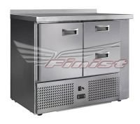 Холодильный стол Finist СХСн-600-1/2, 1000 мм, 1 дверь 2 ящика