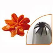 Насадка кондитерская "Роза" L, нерж. BR 332, Martellato