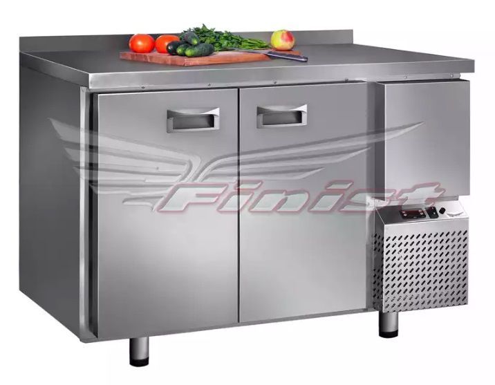 Холодильный стол Finist СХСм-600-4, 2060 мм, 4 двери, уменьш.агрегат