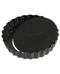 Форма для выпечки d= 9 см h=2 см рифленая съемное дно с антиприг. покр. Fackelmann 21682