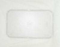 Поднос пищевой, пластик 53х33см, прозрачный