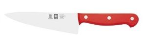 Нож поварской 150280 мм Шеф красный TECHNIC Icel 27400.8610000.150