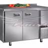Холодильный стол Finist СХСм-600-2, 1200 мм, 2 двери, уменьш.агрегат