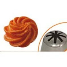 Насадка кондитерская "Снежинка" d=17 мм h=47 мм, нерж. BX 5017, Martellato