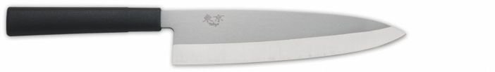Нож японский Деба 210/350 мм. пластик. ручка черный  TOKYO Icel 261.TK10.21