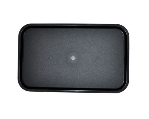 Поднос пищевой, пластик 53х33см, черный