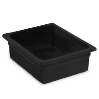 Гастроемкость GN 1/1-65 мм, черный поликарбонат, 12CW 110Ch, Cambro