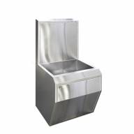 Ванна моечная консольная ВМПк-1/800*600*1200, сварная, односекционная, нержавеющая сталь, каркас-труба нерж. - Ванна моечная консольная ВМПк-1/800*600*1200, односекционная, нержавеющая сталь, каркас-труба нерж. - 6