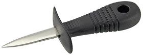 Нож для устриц 50/140 мм с ограничителем, ручка черная Fackelmann 22270