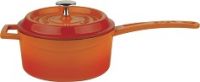 Сотейник 1.0 л чугун d=16 см оранжевая LAVA LV Y SOS 16 K2 ORANGE