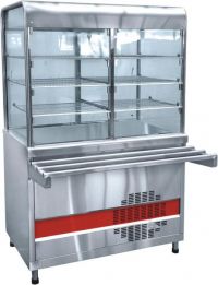 Прилавок-витрина холодильный ПВВ(Н)-70КМ-С-НШ Abat