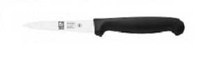Нож для овощей 100/205 мм черный Junior Icel 24100.3000000.100