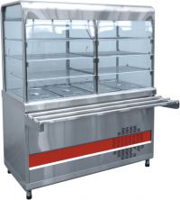 Прилавок-витрина холодильный ПВВ(Н)-70КМ-С-01-ОК Abat