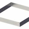 Форма для выкладки/выпечки &quot;Квадрат&quot; 20*20*2 см нерж. перфорир. De Buyer 3099.22