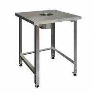 Стол для отходов СПЛо-1000*800*850 Finist, разборный, каркас-уголок оцинк