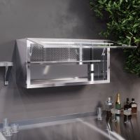 Холодильная витрина Finist CU-10/12 CLOUD UP, настенная, 1 стекл. дверь нерж,  газлифт