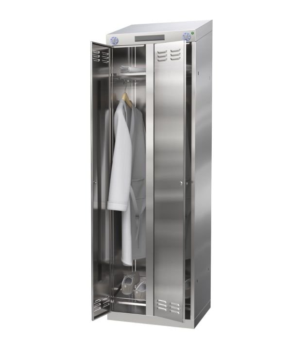 Шкаф для сушки и дезинфекции одежды Atesy ШДО-2-600-02, 2 двери