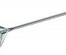 Лопата для пиццы поворотная d=23 см l=120 см нерж. Azzurra Gimetal I-23/120