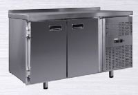 Холодильный стол Finist СХСос-600-2, 1400 мм, 2 двери, с охлаждаемой поверхностью