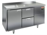 Морозильный стол HiCold SN 12/BT, 1390 мм, 1 дверь, 2 ящика