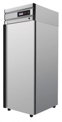 Холодильный шкаф Polair CM105-G (ШХ-0,5 нерж.), глухая дверь, 470 литров