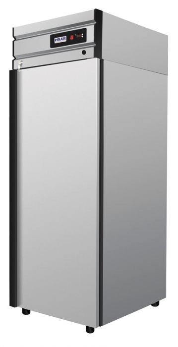 Холодильный шкаф Polair CM107-G (ШХ-0,7 нерж.), глухая дверь, 560 литров