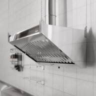 Зонт вытяжной пристенный Finist ЗВН-01 1900х500, прямоугольный, нержавеющая сталь