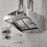 Зонт приточно-вытяжной пристенный Finist ЗПВН-02 800х1200, прямоугольный, нержавеющая сталь