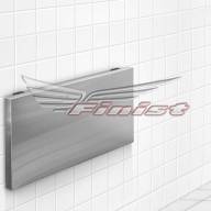 Настенный откидной стол 300*400 Finist, нержавеющая сталь