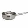Сотейник  0,86 л нерж. d=14 см h=8 см с крышк. двойное дно (индукция) MGSteel (С23S178KL) Китай 19108