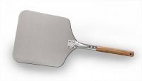 Лопата для пиццы Hurakan HKN-14X16-071W, 35.5х40.6 см, алюминий, прямоугольная, общая длина 71 см
