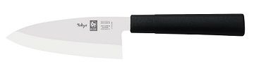 Нож японский Деба 150290 мм черный, для левши TOKYO Icel  N 26100.TK40000.150