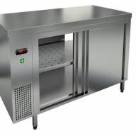 Стол тепловой HiCold TS T 18 SN (O), 1800 мм, нейтральная столешница, сквозные двери - Стол тепловой HiCold TS T 18 SN (O), 1800 мм, нейтральная столешница, сквозные двери