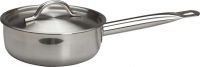 Сотейник  1,2 л нерж. d=16 см h=8 см с крышк. двойное дно (индукция) MGSteel (С23S178KL) Китай 19112
