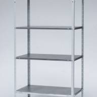 Стеллаж кухонный СПЛ-1200/500, каркас-уголок краш. - Стеллаж кухонный СПЛ-1200/500 Мекон, каркас-уголок краш.