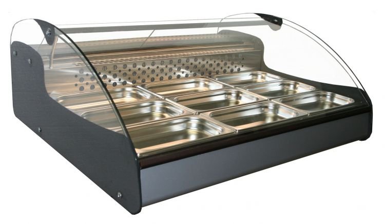 Холодильная витрина Полюс А89 SV 1,0-1 (ВХСр-1,0 Арго XL ТЕХНО), кондитерская, 1000 мм, настольная