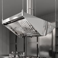 Зонт вытяжной островной Finist ЗВН-04/02 1200х1600, прямоугольный, нержавеющая сталь