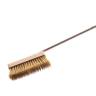 Щетка для печи l=150 см. 20*6,6 см. ручка нерж. с медной щетиной Gimetal ACF-SP