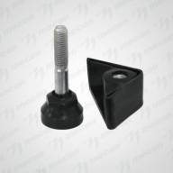 Стеллаж кухонный СПЛ-1200/600, каркас-уголок краш. - Стеллаж кухонный СПЛ-1200/600 Мекон, каркас-уголок краш. - 4