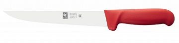 Нож обвалочный 150/280 мм (с широким лезвием) красный Poly Icel 24400.3139000.150