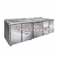 Комбинированный холодильный стол Finist КХС-700-2/2, 1960 мм, 4 двери - Комбинированный холодильный стол Finist КХС-700-2/2, 2390 мм, 4 двери - 2