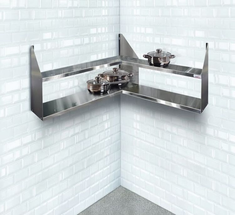 Полка угловая консольная Finist ПКу-1000*1000*300