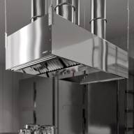 Зонт приточно-вытяжной островной Finist ЗПВН-04/03 CUBE, прямоугольный, нержавеющая сталь - Зонт приточно-вытяжной островной Finist ЗПВН-04/03 CUBE, прямоугольный, нержавеющая сталь