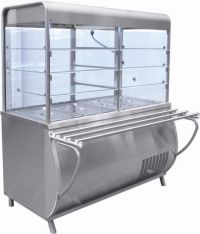 Прилавок-витрина холодильный ПВВ(Н)-70М-С-НШ Abat
