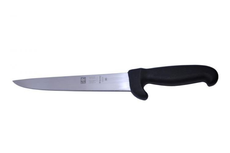Нож мясницкий 200/330 мм, пластик. ручка черный PROTEC Icel 281.2158.20