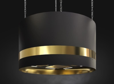 Круглый вытяжной зонт Finist Premium — где вентиляция становится частью шоу