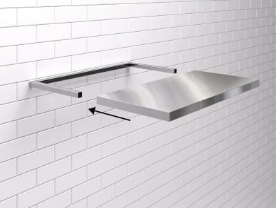 Полки со скрытым креплением — новое решение для эстетики и функциональности кухни